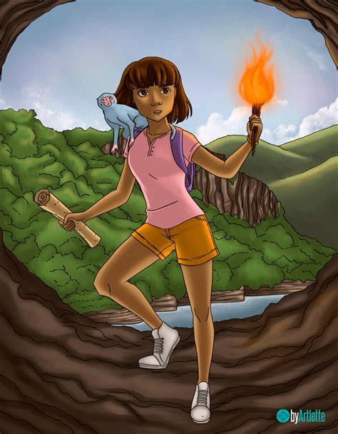 Dora the explorer by byArtlette on DeviantArt