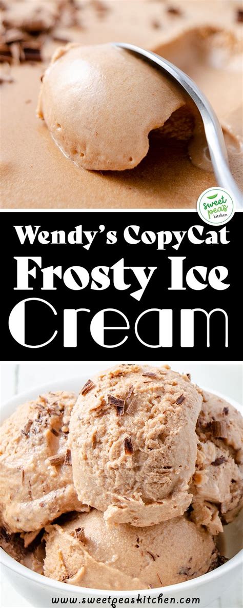 CopyCat Wendy's Frosty Ice Cream Recipe