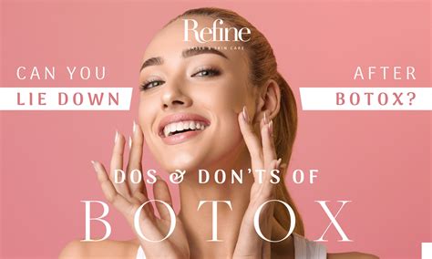 How Long After Botox Can You Lay Down? — Refine Laser & Skin Care