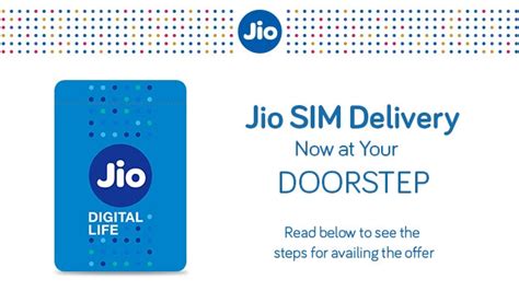 reliance jio  sim delivery service expands   cities