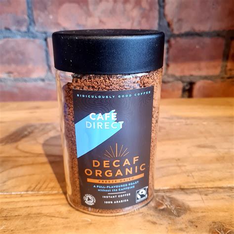 Cafe Direct Decaf Organic Instant Coffee – Grow Refill Store