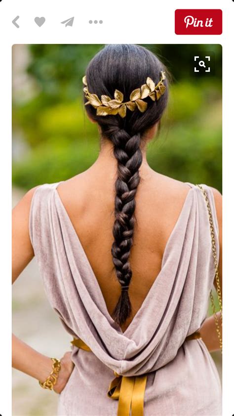 How To Do A Greek Goddess Hairstyle - greek goddess hairstyle | Greek ...