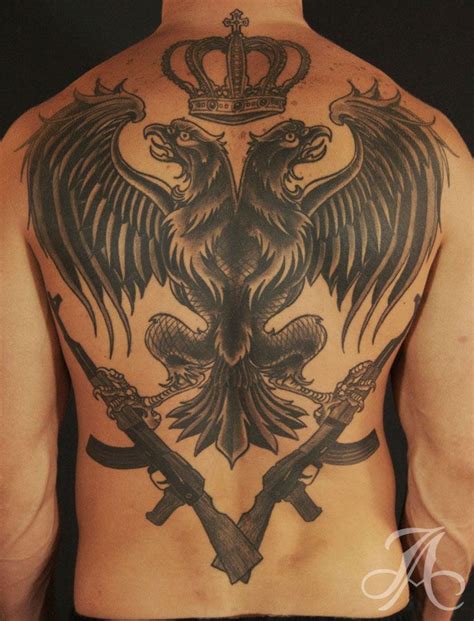 Russian Eagle Tattoos