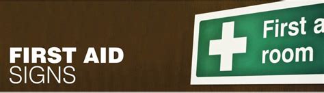 First Aid Safety Signs