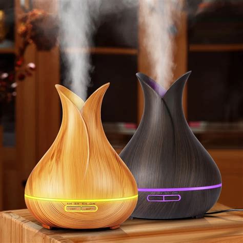 Aroma Oil Diffuser With Colour-Changing Led Light