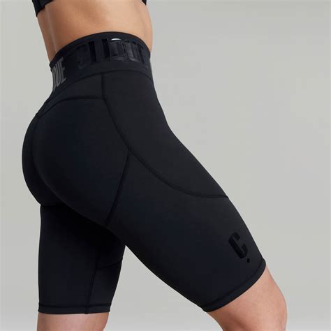 CLQ Power Biker Short - Stealth – CLIQUE Fitness