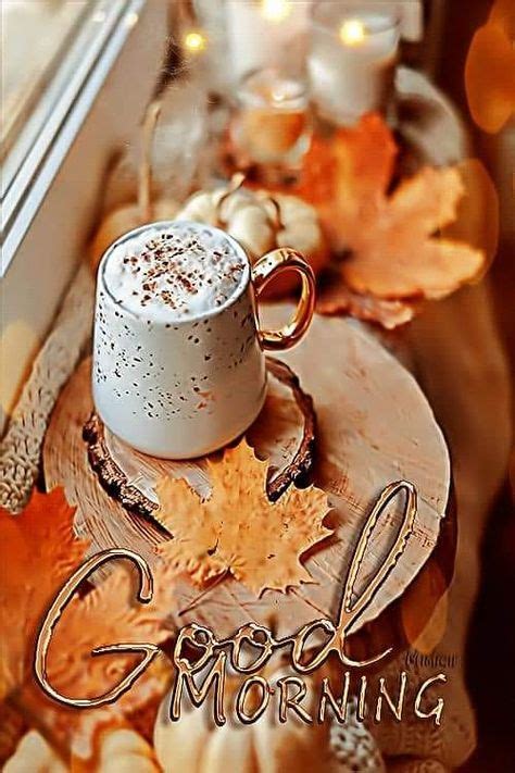 Fall Good Morning Coffee Images