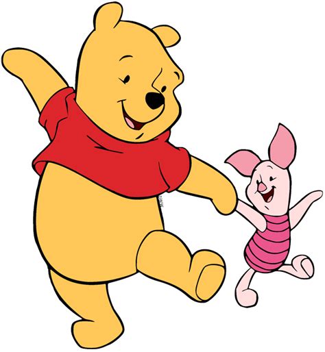 Winnie the Pooh & Piglet Clip Art (PNG Images) | Disney Clip Art Galore