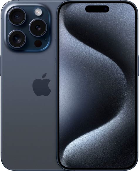 Apple iPhone 15 Pro 128GB Blue Titanium (AT&T) MTQQ3LL/A - Best Buy