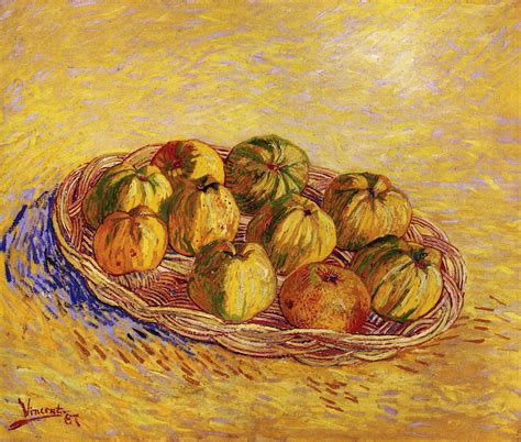 Still Life with Basket of Apples - Vincent van Gogh - WikiArt.org ...