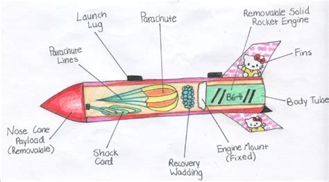 Rocket Project: Rocket's Components and Engine