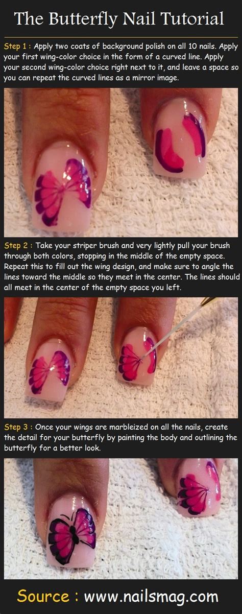 22 Easy Nail Tutorials - Nail Art Tutorials - Pretty Designs