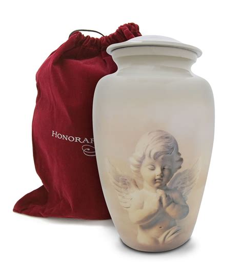 Buy Honorary Memorials Angel's Blessing Cremation Urn for Human Ashes