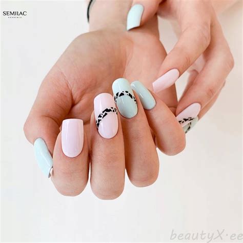 SEMILAC 385 UV Hybrid Pastel Pink Sky 7 ml | BeautyX.ee