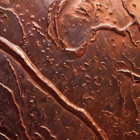 raw copper metal surface  subtle textured details  natural shine