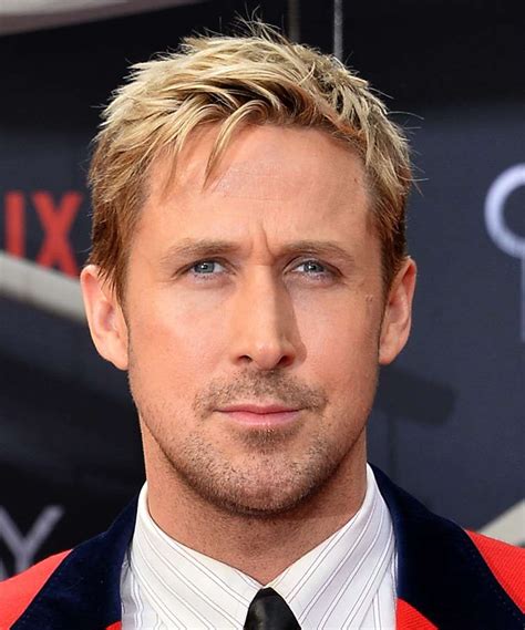 Slicked Back Hair Men Ryan Gosling