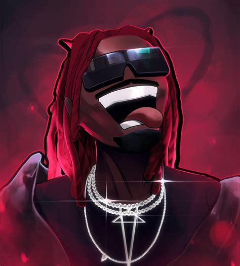 ArtStation - King Vamp | Playboi Carti Fanart