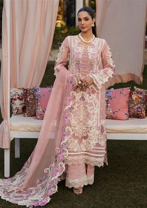 Lawn - Kahf Premium - Luxury Lawn 25 - KLR-09 Bellerose – Saleem