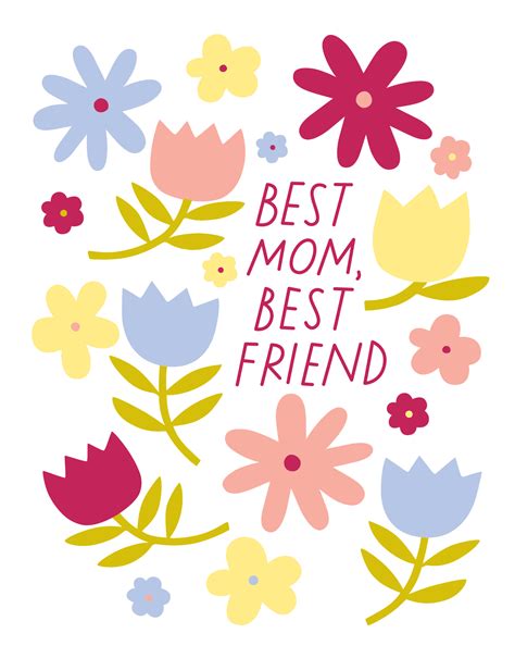 Best Mom, Best Friend by The Good Twin | Postable