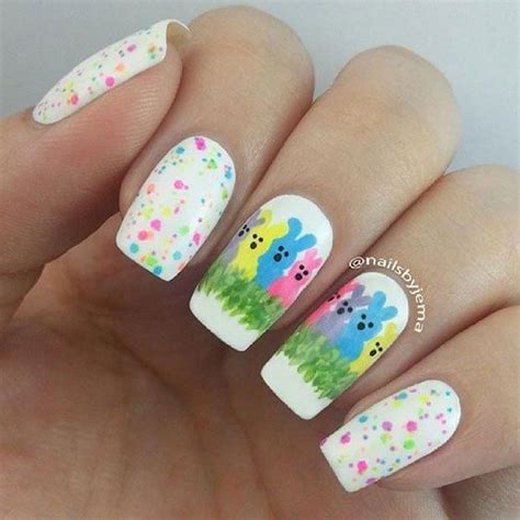 25 Bunny Nail Designs for Spring Mani - Pretty Designs