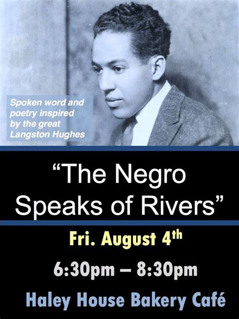 Poet/Author Series: Langston Hughes "The Negro Speaks of RIvers" [08/04/17]