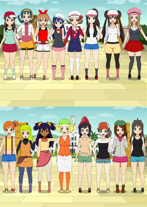 PokeGirls by MrVic25 on DeviantArt