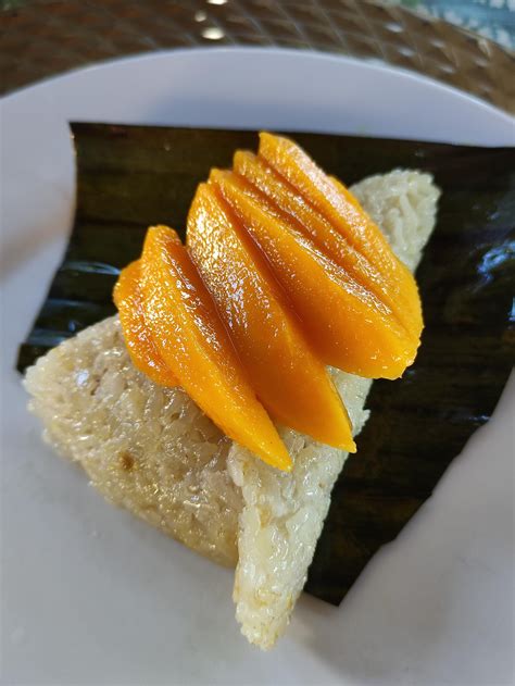 Our version of mango sticky rice-- Puto Maya in Surigao del Sur with Sikwate : r/filipinofood