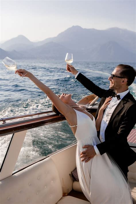 Официальная свадьба на озере Комо - WOWItaly events | Boat wedding ...