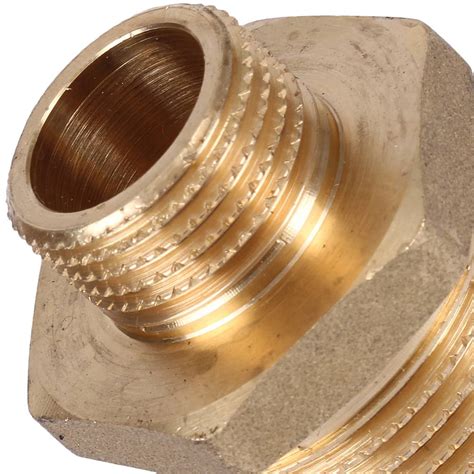 Ниппель резьбовой НР 1" x 1/2" латунь TIEMME – купить за 322,30 руб.