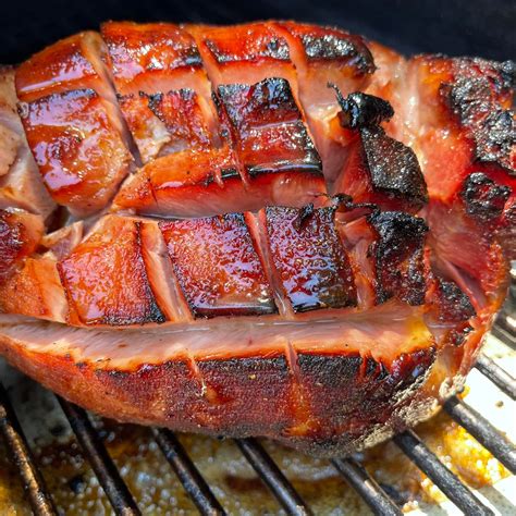 double smoked sweet  spicy ham dads  cook