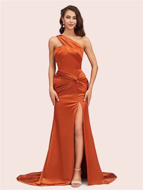 Red Satin Bridesmaid Dresses: Express Delivery | Cetims