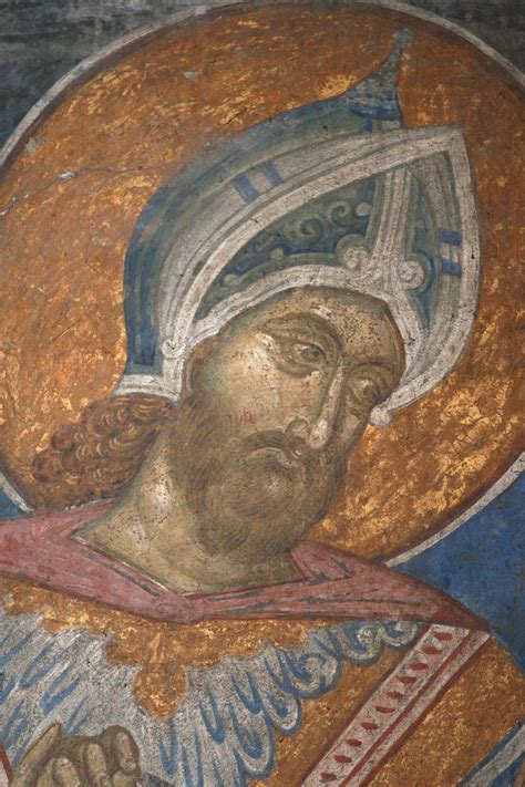 Фреска монастыря Высокие Дечаны, Косово, Сербия. Около 1350 года ...