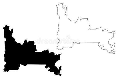 Ogun State map vector stock vector. Illustration of districts - 137934338