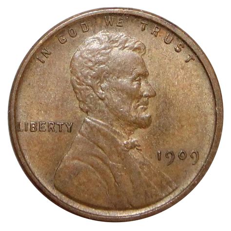 1909 VDB -P Lincoln Wheat Cent Penny Extra Fine at Amazon's Collectible