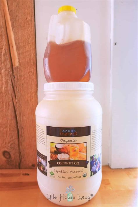 Homemade Coconut Oil Hair Mask - Little House Living