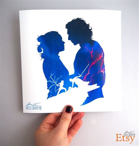 Star Wars: Disney Silhouette Art Prints | Etsy