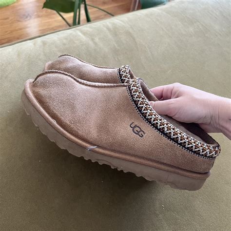 Ugg slippers size 4 kids, fit like a 6 women’s. - Depop