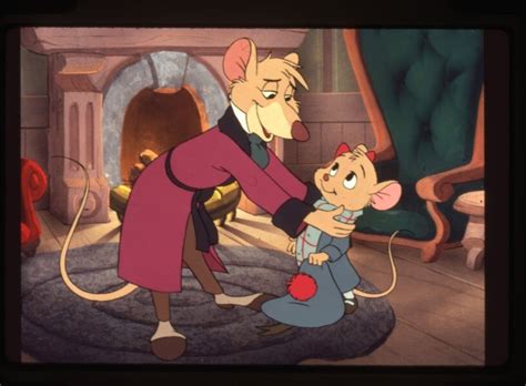 The Great Mouse Detective Basil And Olivia