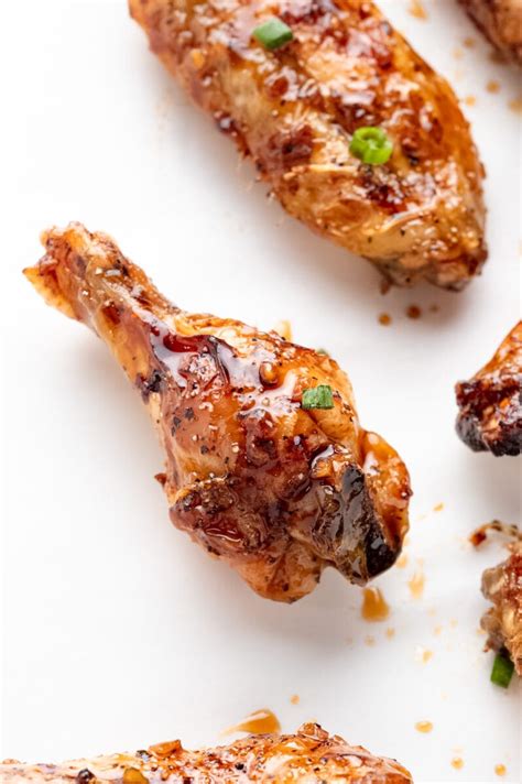 Honey Garlic Baked Chicken Wings