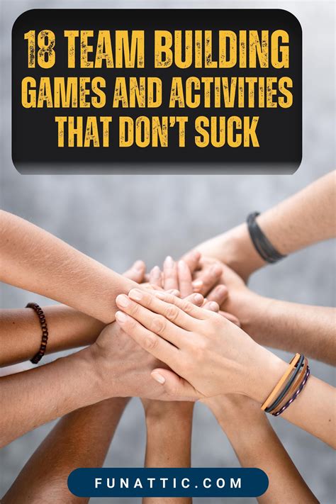 18 team building games and activities – Artofit