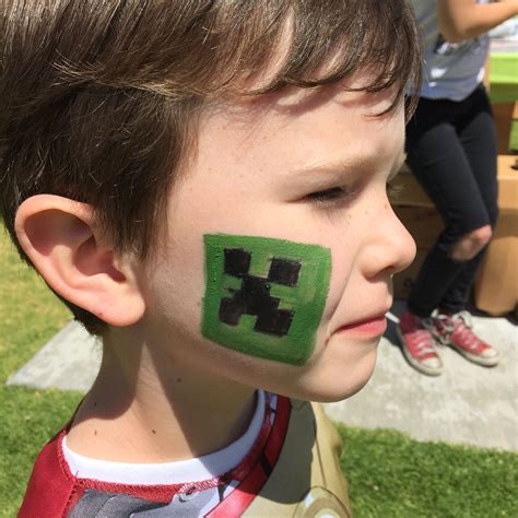 Minecraft Face Painting - Arsma