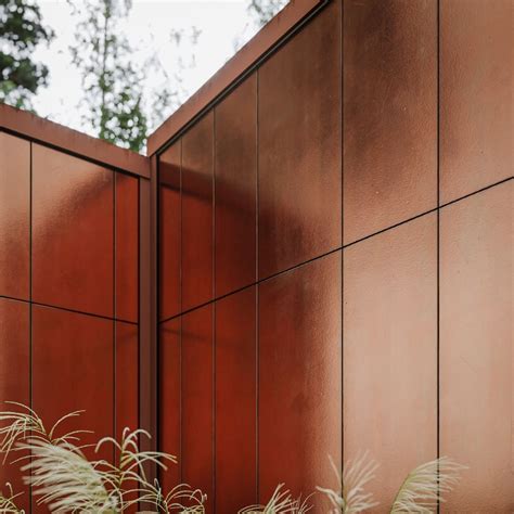 Weathered Copper Metal Cladding Panel Texture - Poliigon