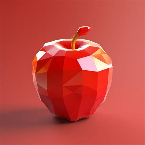 Premium Photo | An apple that has a sticker on it