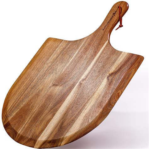 Buy Acacia Wood Pizza Peel 16 inch Extra Large - Wooden Pizza Board ...