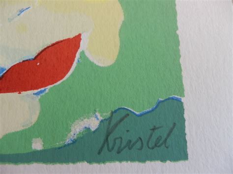 SYLVIA KRISTEL KLEURENLITHO FACE Verkocht | Kunstveiling.nl