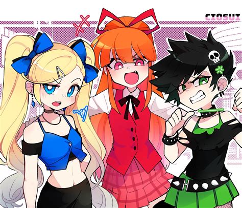 "(Fanart) ×☆PowerPunk Girls☆×" | The Powerpuff Girls | Know Your Meme