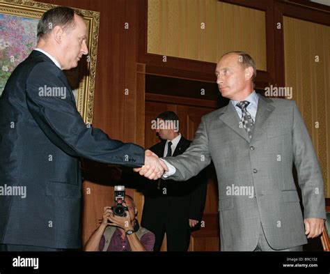 FSB Director Nikolai Patrushev and President Vladimir Putin left to ...