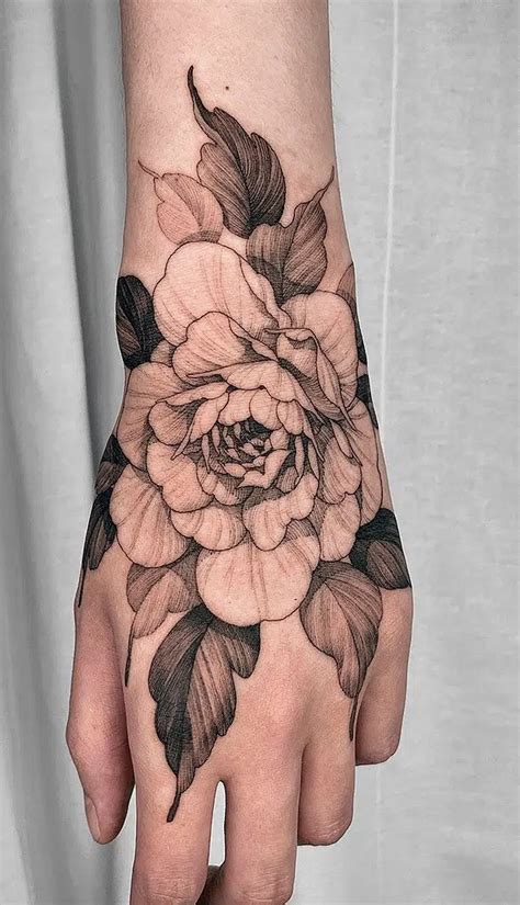 Peony Tattoos: Meanings, Tattoo Designs & Ideas | Hand tattoos, Tattoos ...