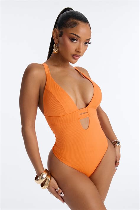 Summer Magic 1 Piece Swimsuit - Orange | Fashion Nova