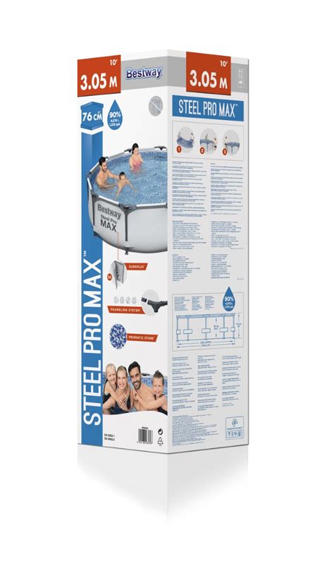 Bestway Steel Pro MAX Frame Pool 305 x 76 cm Kr. 598(Begrænset Tilbud ...